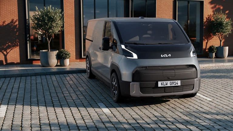 Kia PV7 có ngoại hình bắt mắt