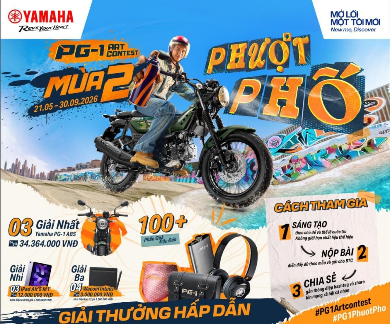 PG-1 Art Contest mùa 2 “tái xuất”, tổng giá trị giải thưởng lên đến 250 triệu đồng