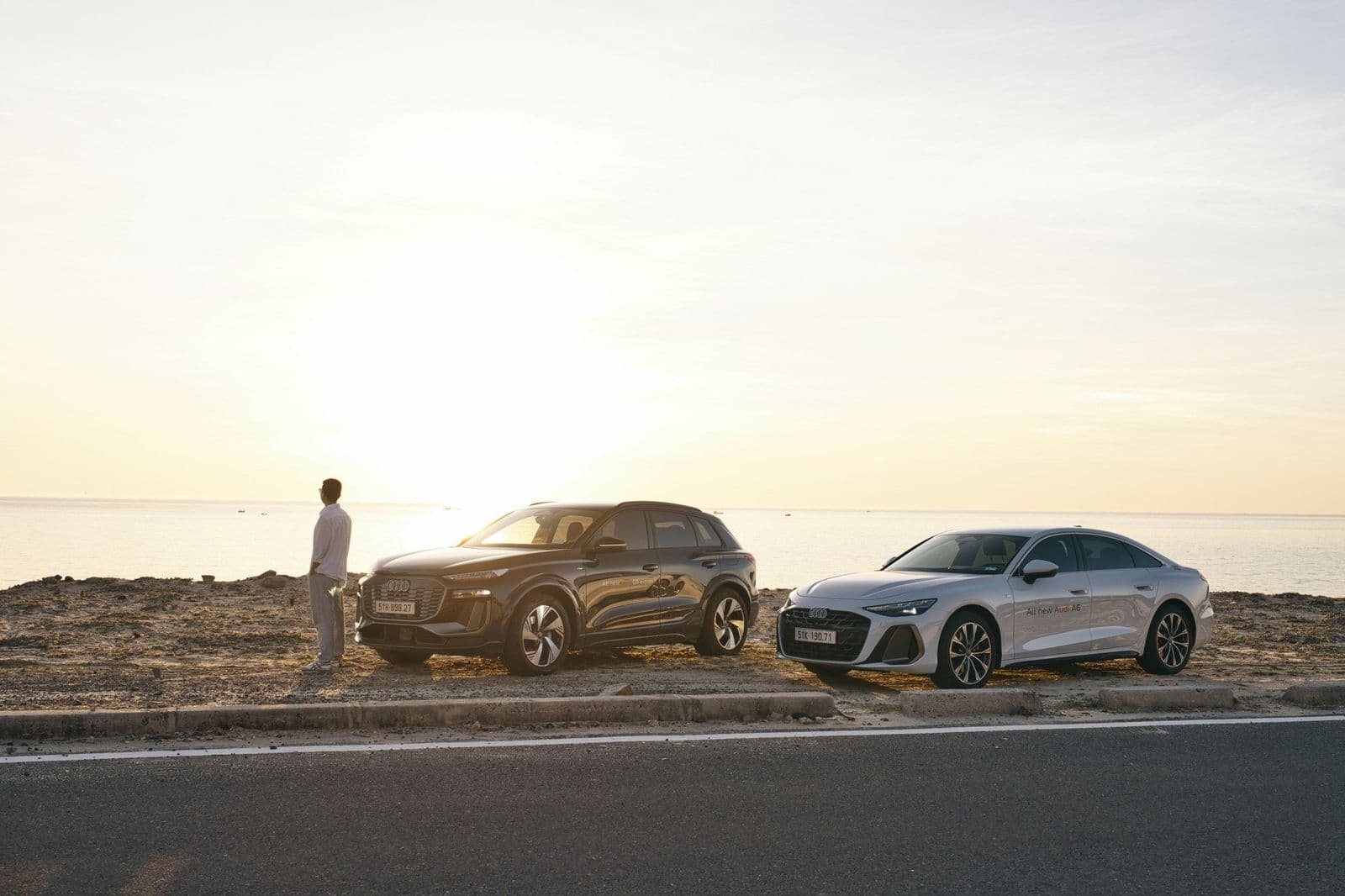 Thử lái Audi A6 sang Q6 e-tron: Xe điện vẫn vẹn nguyên 'linh hồn cơ khí' Đức
