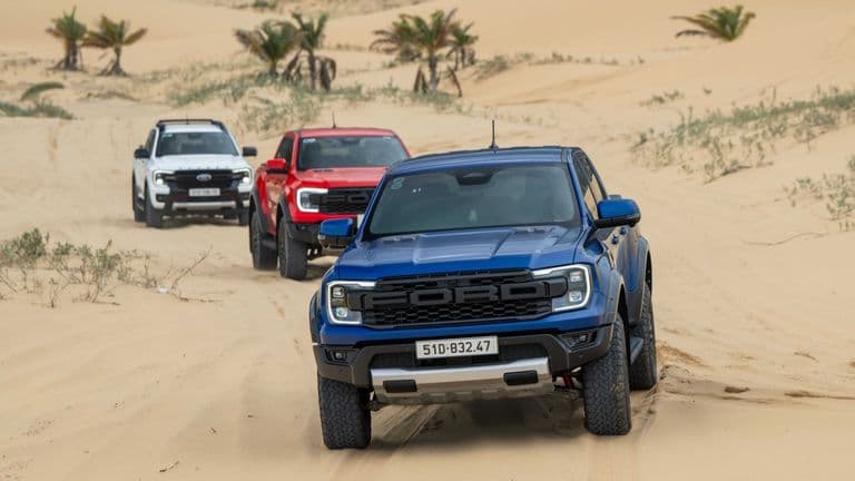 Ford Ranger/Everest lên rừng, xuống biển tìm bản năng