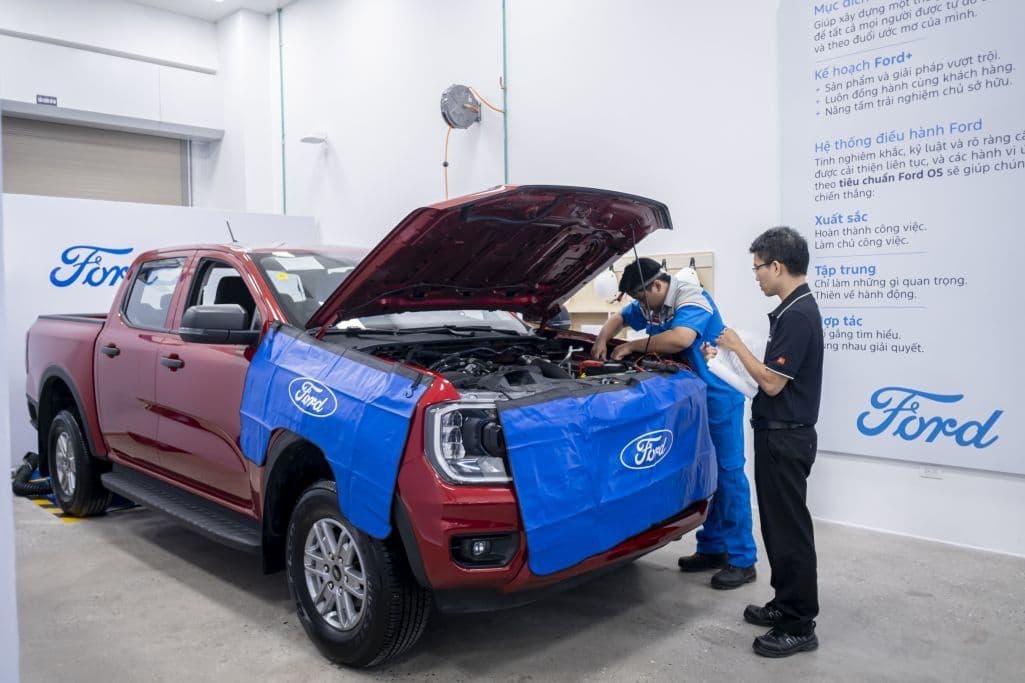Ford Việt Nam tổ chức hội thi tay nghề 2026, nâng chuẩn kỹ thuật viên toàn hệ thống