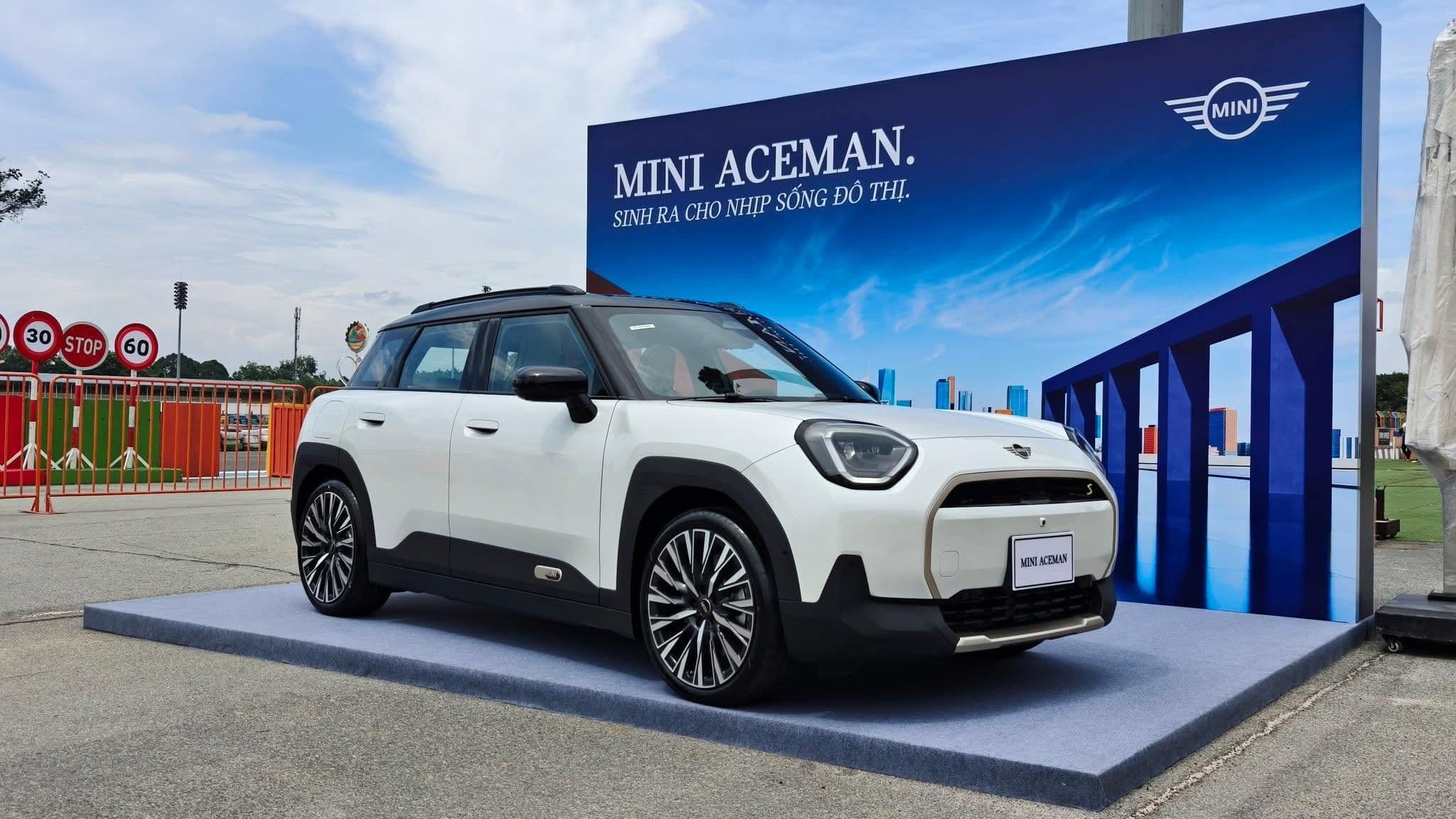 Chiêm ngưỡng vẻ đẹp xe điện MINI Aceman tại Việt Nam