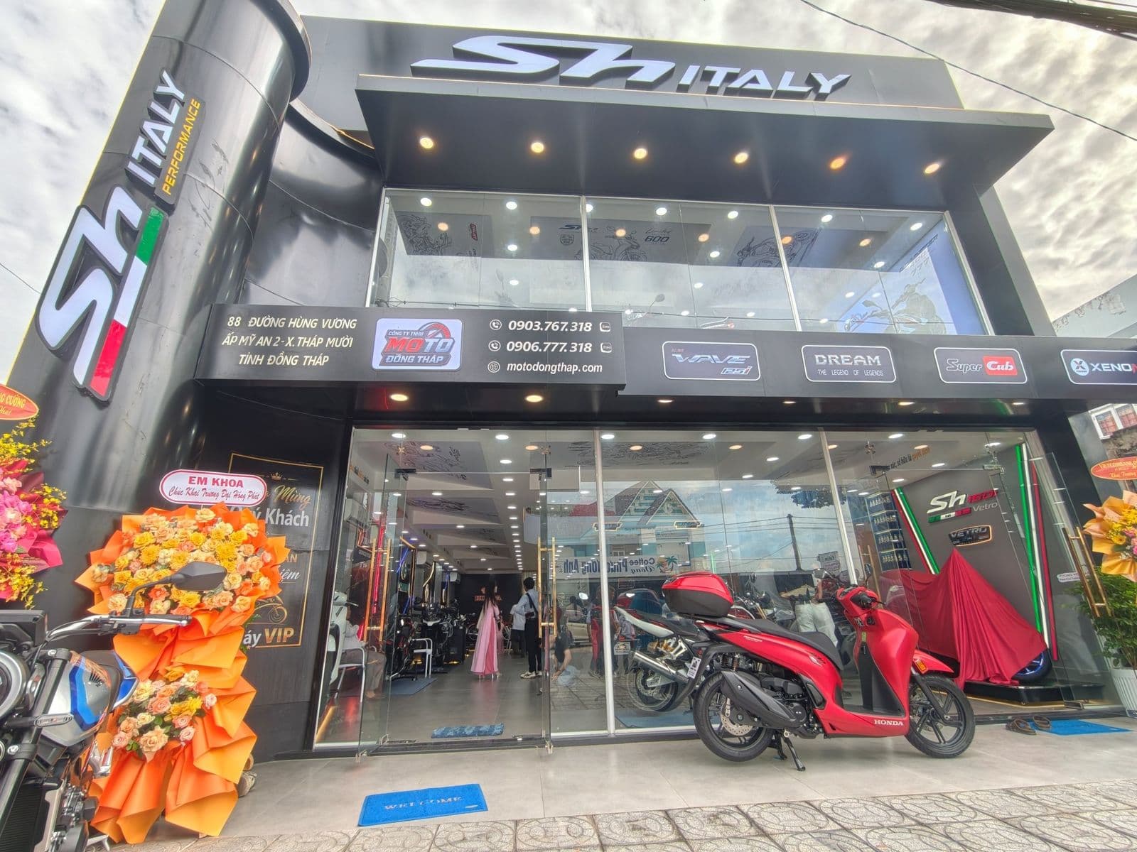 Showroom xe máy cao cấp Moto Đồng Tháp khai trương: Thêm lựa chọn cho người miền Tây
