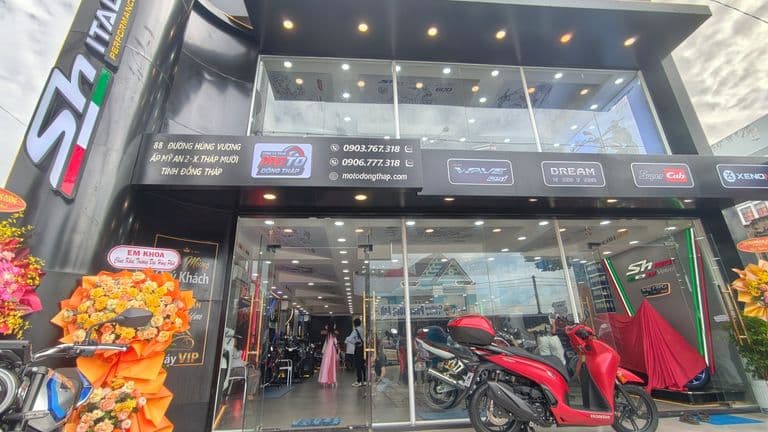 Showroom xe máy cao cấp Moto Đồng Tháp khai trương: Thêm lựa chọn cho người miền Tây