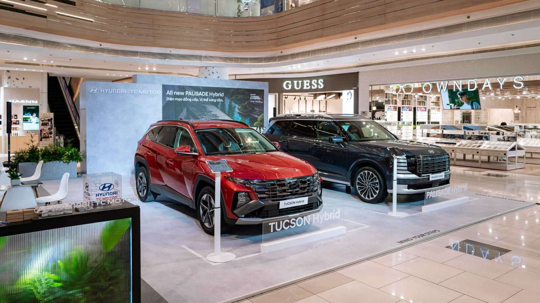 Bộ đôi hybrid: Hyundai Palisade và Tucson đến TPHCM
