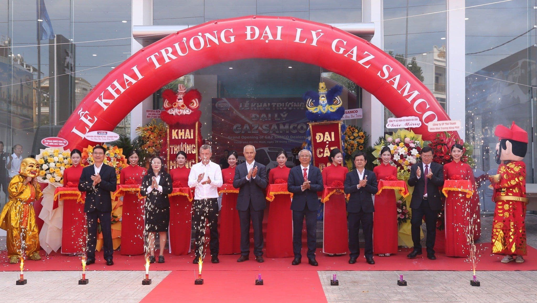 GAZ Việt Nam hợp tác SAMCO ra mắt đại lý 3S chuẩn quốc tế