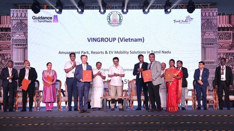 Vingroup mở rộng "hệ sinh thái" tại Ấn Độ: Ký kết hợp tác chiến lược với bang Tamil Nadu