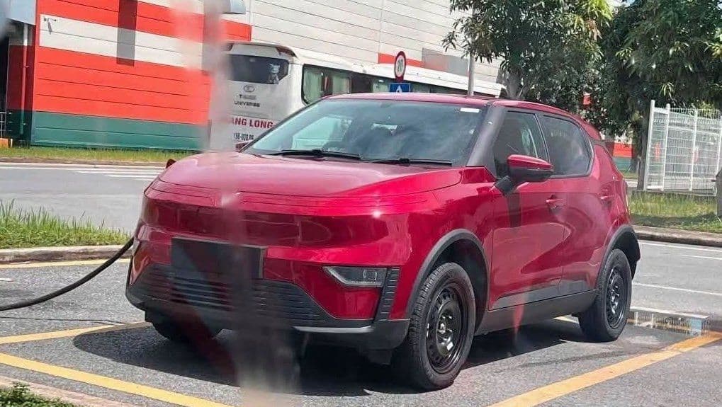 Lộ diện mẫu xe được cho là VinFast VF5 bản facelift