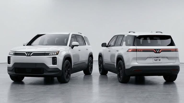 VinFast lộ thiết kế 2 mẫu SUV mới, nghi là của VF9