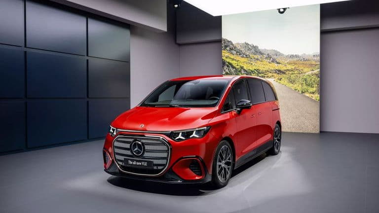 Mercedes VLE 2028 - xe điện hạng sang 8 chỗ ngồi
