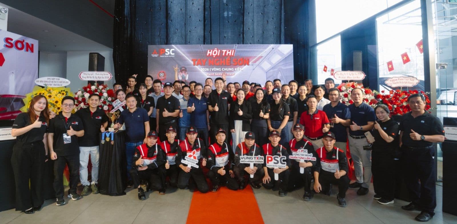 PPG đồng hành cùng Mitsubishi Motors Việt Nam tại Hội thi Tay nghề Sơn 2026 với vai trò giám khảo và cố vấn chuyên môn.
