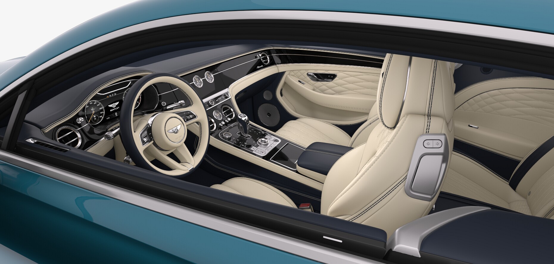 9. Continental GT Azure_Front_Cabin