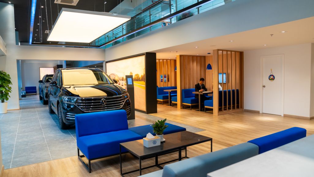 Volkswagen city showroom