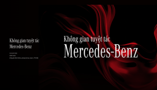 Sự kiện “Không gian tuyệt tác Mercedes-Benz” diễn ra từ ngày 03–05.07.2025 tại TP.HCM cho khoảng 300 khách mời